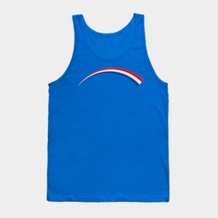 wave France flag element Tank Top